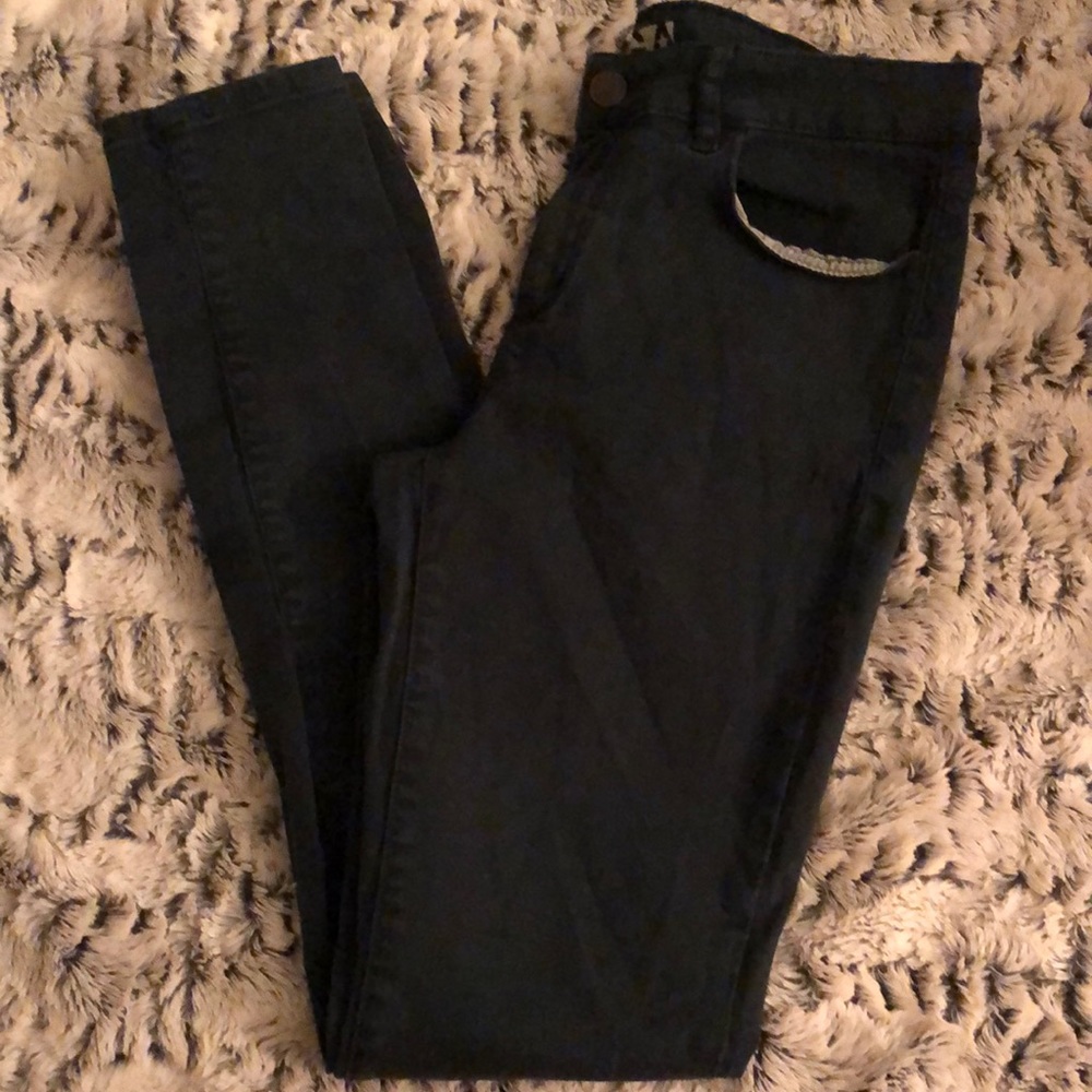 High waisted jeggings